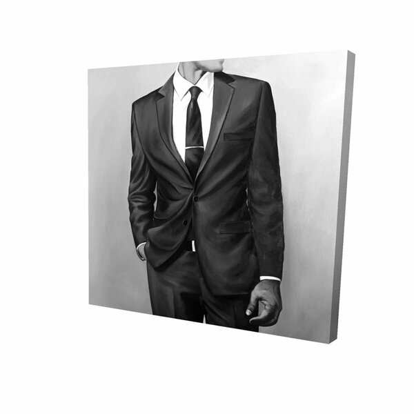 Fondo 16 x 16 in. Man In A Great Costume-Print on Canvas FO2792000
